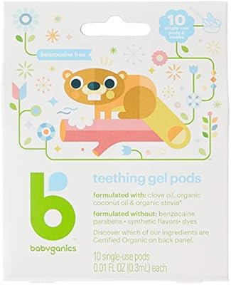 babyganics teething gel pods target