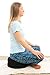 Infinite Nature Yoga Meditation Cushion Zafu with Buckwheat Fill. Organic Cotton.