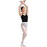Capezio Ultra Shimmery Tight - Girls, White, Medium/Small