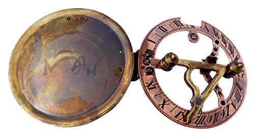 5 MAH+Handmade+Sundial+Compass+Beautiful