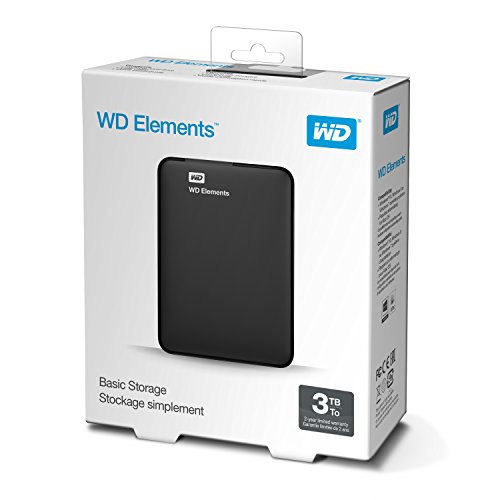 3TB WD ELEMENTS USB