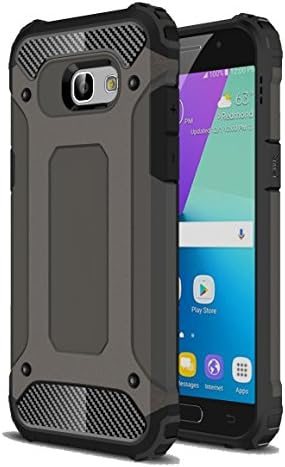 Mibim Samsung Galaxy A5 2017 Case Shock Absorption Hybrid Dual Layer PC & TPU Protective Cover Case for Samsung Galaxy A5 2017 (Bronze)