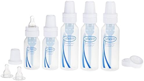 Dr. Brown's BPA Free Natural Flow Baby Bottle Feeding Set (Packaging may vary)