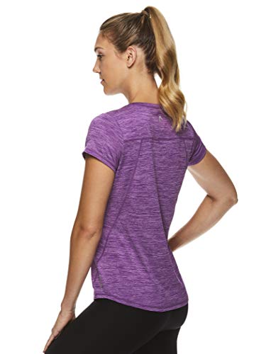 image for HEAD Women's Short Sleeve Workout T-Shirt - Performance Tennis Crew Ne