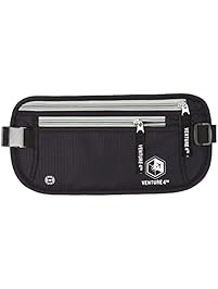 Travel Money Belt - Keeps Your Cash Safe When Traveling - Hidden Waist Passport Holder With RFID Blocking Technology Is Designed For Superior Anti-Theft Protection and Comfort