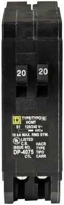 Your One Source Homt2020cp Homeline Tandem Circuitbreaker Amazon Com
