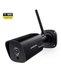 Outdoor Security Camera- 1080P Outdoor Surveillance Cameras Waterproof IP66 IP Cam 2.4G, IR Night Vision wired WiFi Security Camera System,Two-Way Audio,Motion Detection Activity Alert iOS Android