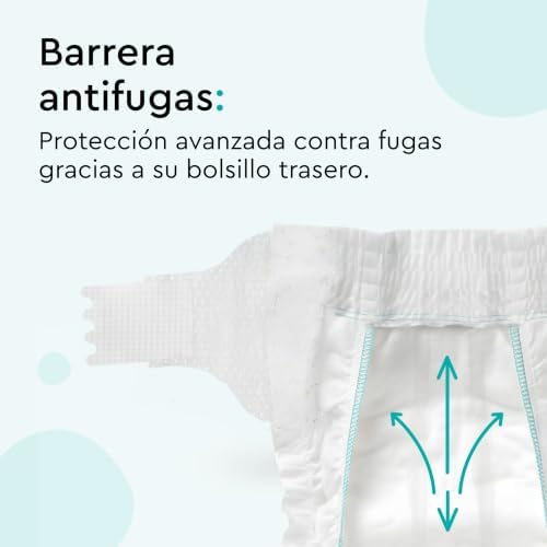 Fraldas LILLYDOO, tamanho 3 (6+ kg), 174 pcs., com proteção contra fugas