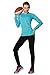 WW SPORTOWN Women's Long Sleeve Seamless Running/Yoga Shirt Tops Base Layer Tee