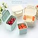 Formula Dispenser - Ankou Portable Formula Powder Dispenser with Leveller - BPA Free Airtight Milk Powder Pot Box - Food Storage Container (Green 600ml)