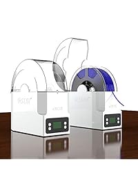 Farsler eBox Caja de almacenamiento de filamentos de impresora 3D, soporte de almacenamiento de filamentos, soporte de bobina, mantiene los filamentos secos de medición de peso durante la impresión