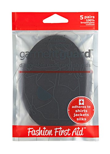 Garment guard disposable underarm shields in standard s…