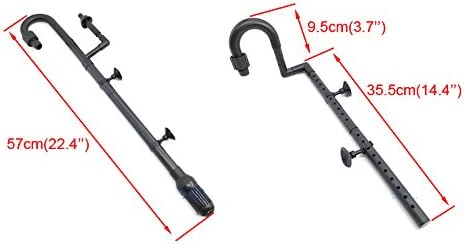 Rain bar multi function unit filter accessory inflow outflow pipe water plant fish tank 13mm 17mm