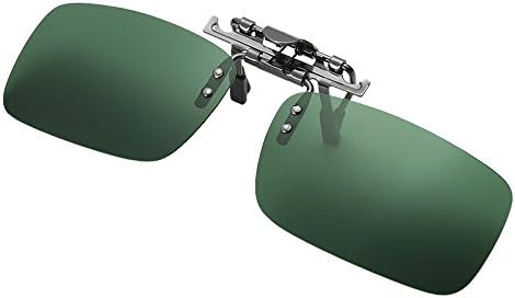 Men Travel Outdoor Sunglasses Lens Detachable Night Vision Lens Driving Polarized Lens Clip On Glasses,Anti-UVA by DEATU