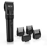 Abody Hair Clipper Cordless Hair Trimmer Electric Hair Shaver Ceramic Titanium Blade for Adults &amp; Babies