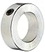 Climax Metal C-025 Shaft Collar, One Piece, Set Screw Style, Zinc Plated Steel,, 1/4