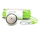 Magnet Fishing Kit “The Green Grabber” Fully Assembled Super Strong Magnet Neodymium 325 lbs Force with Factory Locked Eye Bolt Threads 100 ft of 550 Paracord and Snap Clip for Safe Attachment