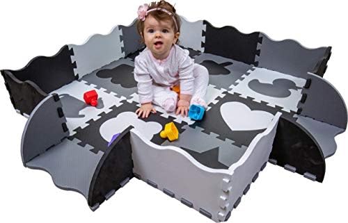 Wee Giggles Play Mats For Infants Non Toxic Foam Play Mat With