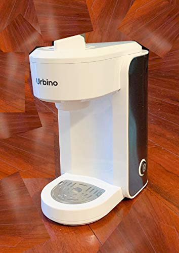 Coffee Maker Single-serve compatible with K-cup pods, 2x free reusable ground coffee pods, Stainless Coffee Maker Single-serve compatible with K-cup pods, 2x free reusable ground coffee pods, Stainless