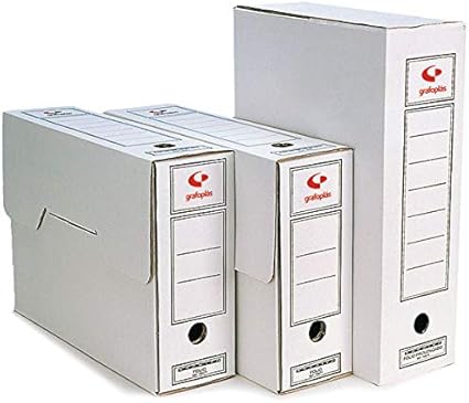 Paquete de 5 archivos definitivos tamaño folio: Amazon.es: Oficina y papelería