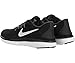 Nike Mens Flex 2017 Rn Fabric Low Top Lace Up, Black/White-Anthracite, Size 11.0