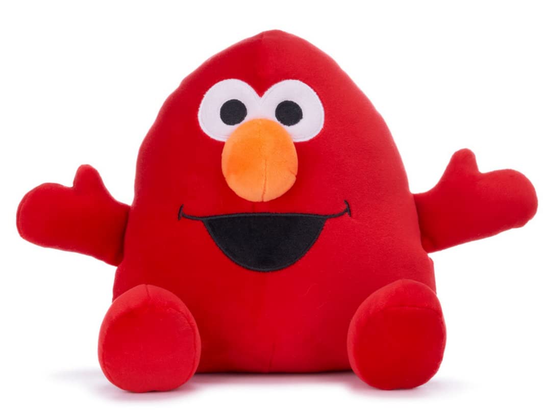 Whitehouse Leisure Sesame Street Squashy Podgies Elmo 10inch Soft Toy (ELMO)