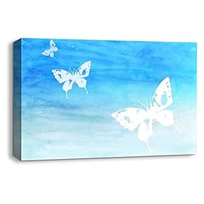 Canvas Wall Art Abstract Ink Storry...