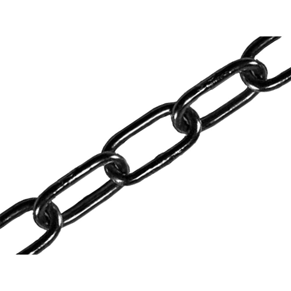 Faithfull CHCUT25B Japanned Chain - Black,2.5 mm Diameter x 2.5 m Length 50 kg Load Limit