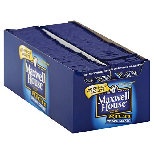 Maxwell House Instant Coffee 100 Count (Pack of 5) Pricepulse