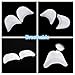 Kalevel 6pcs Toe Separators Silicone Toe Protector Ballet Dancer Fore Foot Cushion Pads