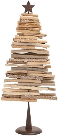 Driftwood Metal Christmas Tree (Large) 12"W, 28"H