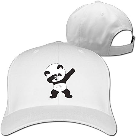EQQ Panda Dance Cartoon Summer Unisex Cap With Adjustable Snapback Outdoors For Men And Women
