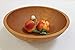 15 Inch Solid Cherry Wood Salad Bowl - Serves 5-8 - Holland Bowl Mill