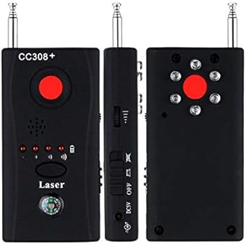 HOHOPROV RF Signal Detector, Anti-Spy Detector Wireless Hidden Camera Detector Bug Detector Spy Camera Finder