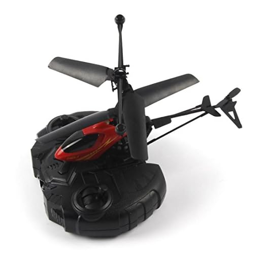 bestpriceam RC Quadcopter, RC 901 2CH Mini Helicopter Radio Remote Control Aircraft Micro 2 Channel Red - Image 3