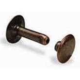 Tandy Leather Rapid Rivets Medium Antique Copper Nickel Free Plate 100/pk 1273-14