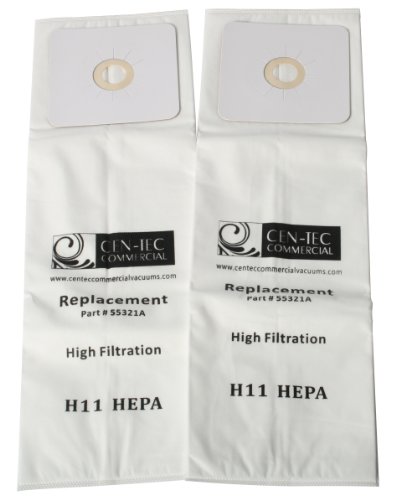 Cen-Tec Systems 55321A HEPA Central 2-Pack Vacuum Bags for Nutone, CV and Micro