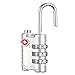 Hooray Service TSA Approved Lock - 3 Digit Combination Lock for Travel Safety and Security Luggage Lock-2 Pack