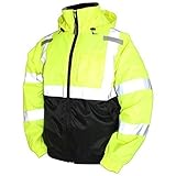 Tingley Rubber Bomber II Jacket ,Large, Lime Green