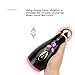 Sillther Male Masturbators Sex Toys with Intelligent Heating(40℃), Masturbation Cup Oral Sex Vibration-Black