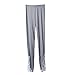 Canserin Women Leggings, Women's Fashion Triangle Side Lace Crochet Leggings Pants (Gray)