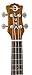 Luna Maluhia Peace Concert Ukulele with Gig Bag, Satin Natural