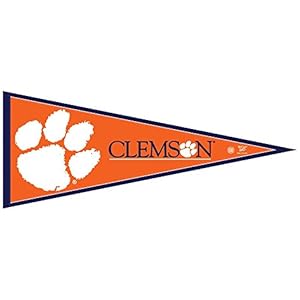 Amazon.com : NCAA Clemson University WCR63899471 Carded Classic Pennant ...
