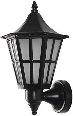 Superscape Outdoor Lighting Mild Steel Exterior Wall Light (Black, 60 W)