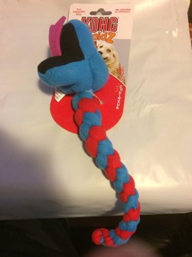 10 Inch Braidz Snake Small Toy (One Toy Assorted Color) For Dogs By Kong