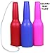 Resetting Target | Gun Targets | Shatterproof Shooting Bottles | for Target Practice | High Visibility | Set Anywhere Impact Targets + Cord (3 Pack Bottles)