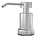 Ultimate Kitchen™ – Built-in FOAMING Soap Dispenser for Kitchen and Bathroom Countertop | Stainless Steel Foam Soap Pump with 17oz Under Counter Bottle | Installs Quickly | Satin Finish