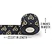 Liftgenie Tearable Elastic Adhesive Weightlifting Tape | Protects Thumbs When Lifting Weights & Prevents Knurling | Stretchy Adhesive Athletic Hook Grip Tape for Weightlifters (Black, 3 Rolls)
