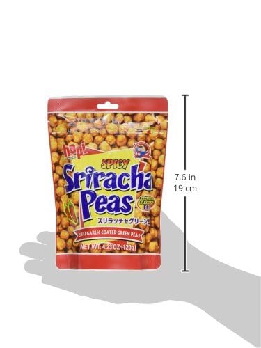 HAPI SNACK PEA GREEN CHILI, 4.23 OZ