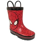 Spider-Man Boys Red Rain Boots SPS501